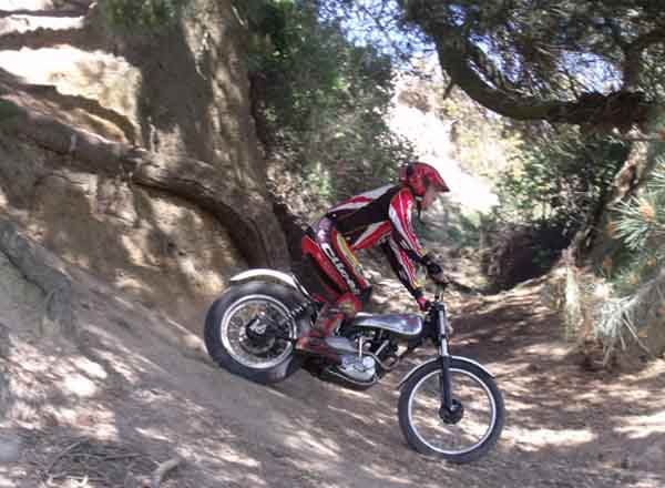 Mt Thomas Classic Trials Alan Duthie. Triumph Tigercub Trials Special